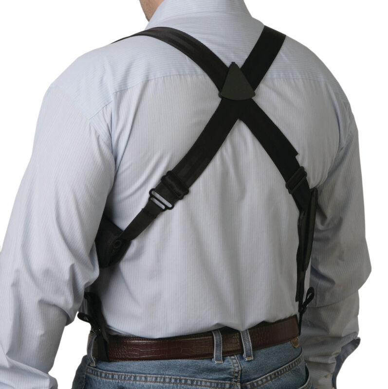 Cross-Harness Horizontal Shoulder Holster